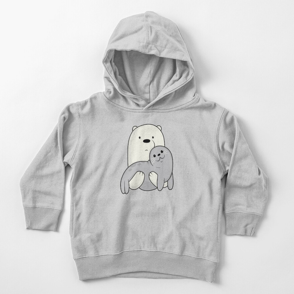 Ice Bear and Seal Toddler Pullover Hoodie