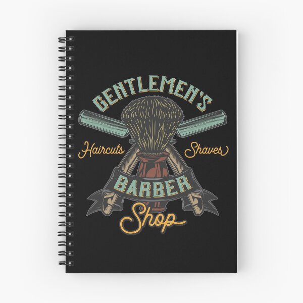 Item preview, GENTLEMAN BARBER SHOP RETRO LOGO  T SHIRT GIFT PRESENT designed and sold by Timcito.