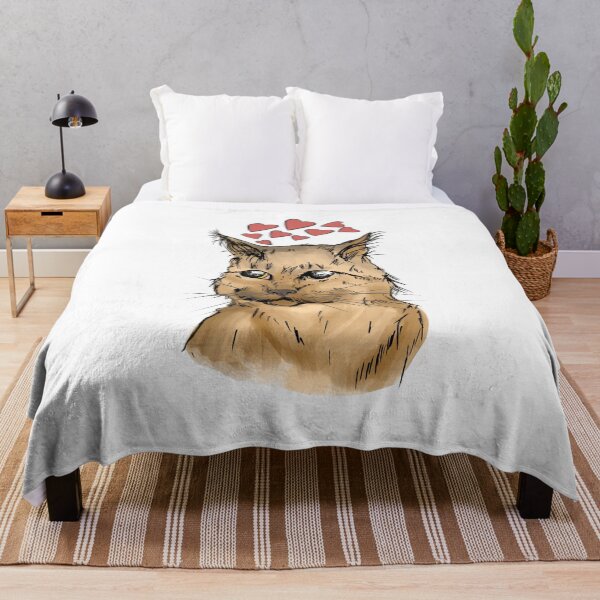 Item preview, Retrato de gato amoroso corazones lindos designed and sold by alt5665.