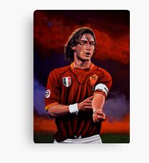 Francesco Totti painting Canvas Print