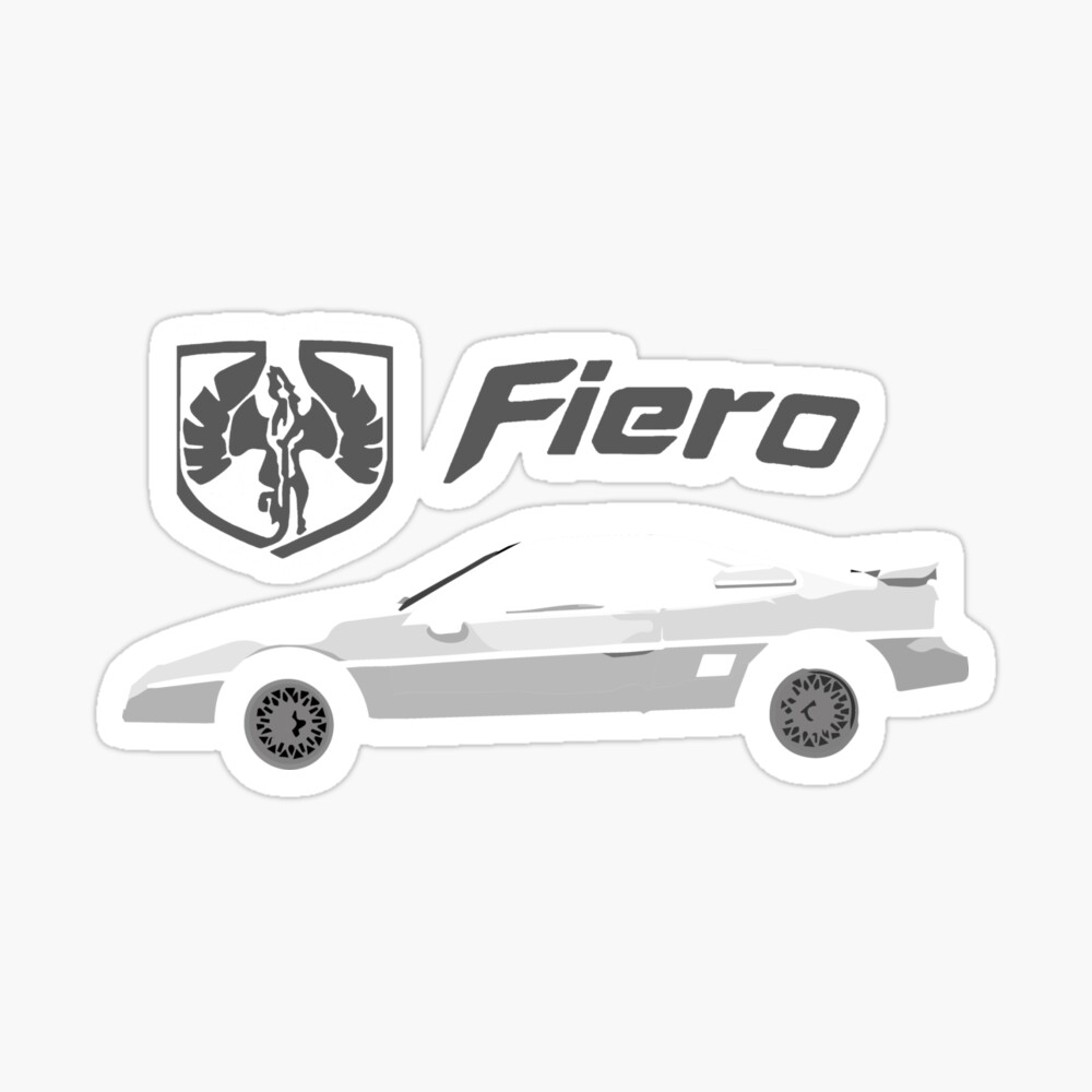 Fiero Silhouette Vector File 