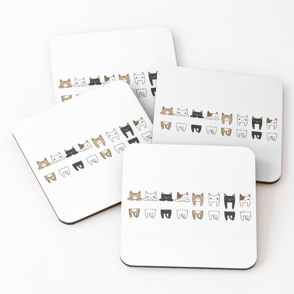 Item preview, Cats in a row. designed and sold by emphatic.