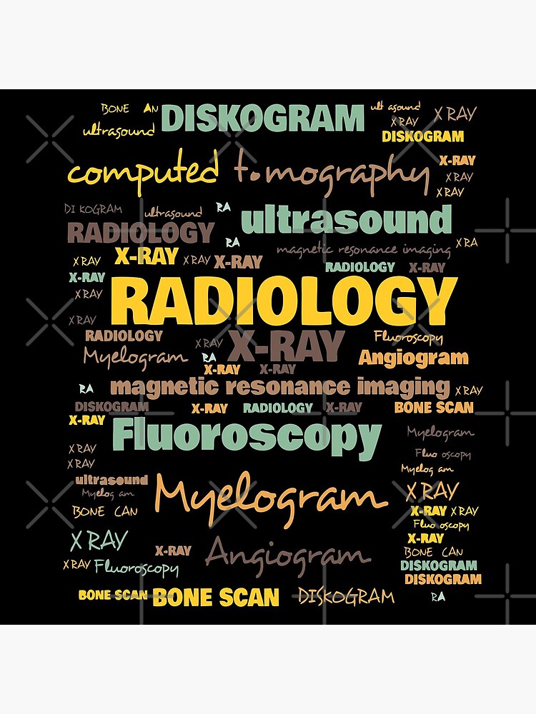 "Radiology Terminology Commonly Used Radiology Terms" Clock by funnyguy Redbubble