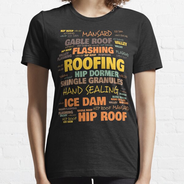 funny roofing t shirts