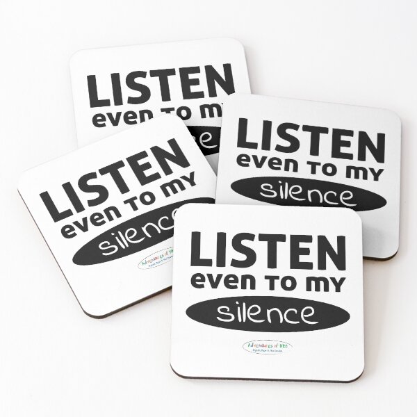 Item preview, Adventures of Neo - Listen, Even To My Silence (on white) designed and sold by AdventuresOfNeo.