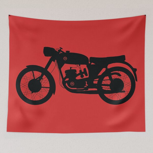 Item preview, Montesa Impala Motorcycle Silhouette - Black designed and sold by StudioFloyd.