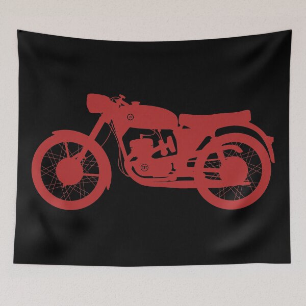 Item preview, Montesa Impala Motorcycle Silhouette - Red designed and sold by StudioFloyd.