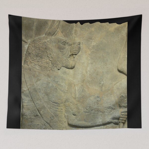 Item preview, Sumerian Lion God Nergal - London, United Kingdom (Photography by ACCI) designed and sold by VanyssaGraphics.