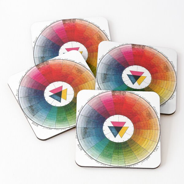 Item preview, Moses Harris Vintage Illustration of a Color Wheel designed and sold by OBJETDART.