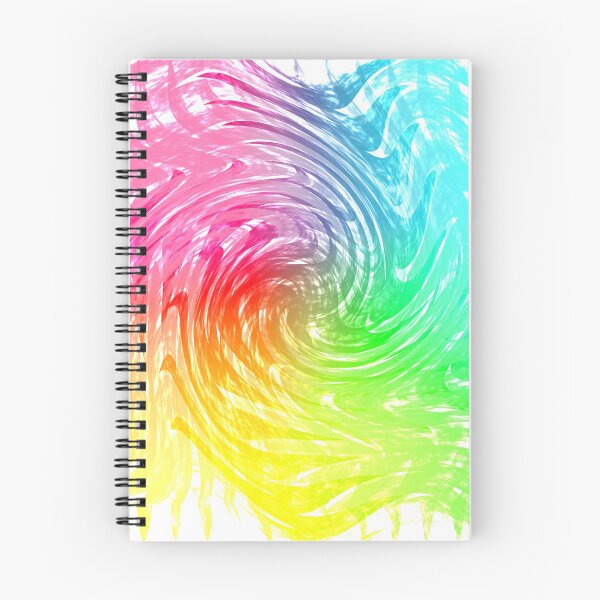 Item preview, Colorful Bright Rainbow Abstract Swirly Wave Crash Pattern designed and sold by Artification.