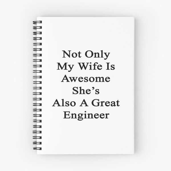 Item preview, Not Only My Wife Is Awesome She's Also A Great Engineer  designed and sold by supernova23.
