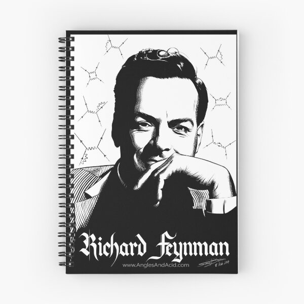 Item preview, Richard Feynman designed and sold by AnglesAndAcid.