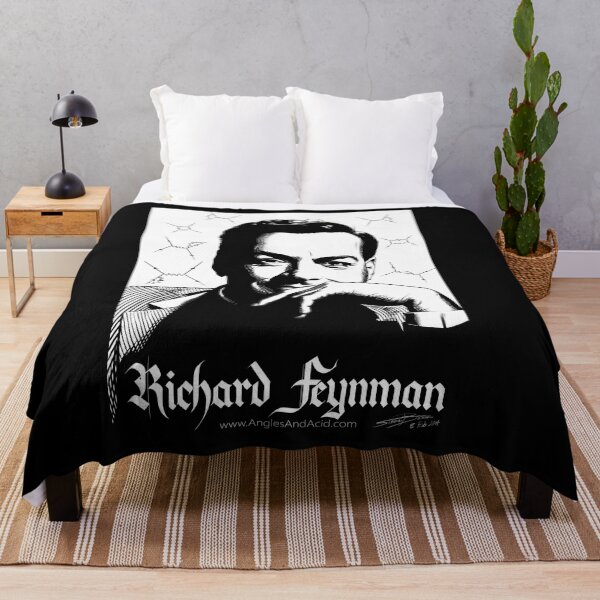 Item preview, Richard Feynman designed and sold by AnglesAndAcid.