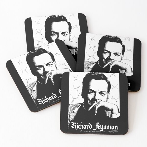 Item preview, Richard Feynman designed and sold by AnglesAndAcid.