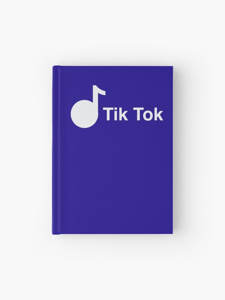 Tic Tac Tik Tok Hardcover Journal By Myhomeart Redbubble