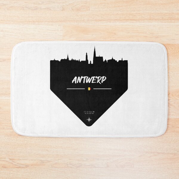 Item preview, Antwerp Belgium skyline silhouette designed and sold by HDMI2K.