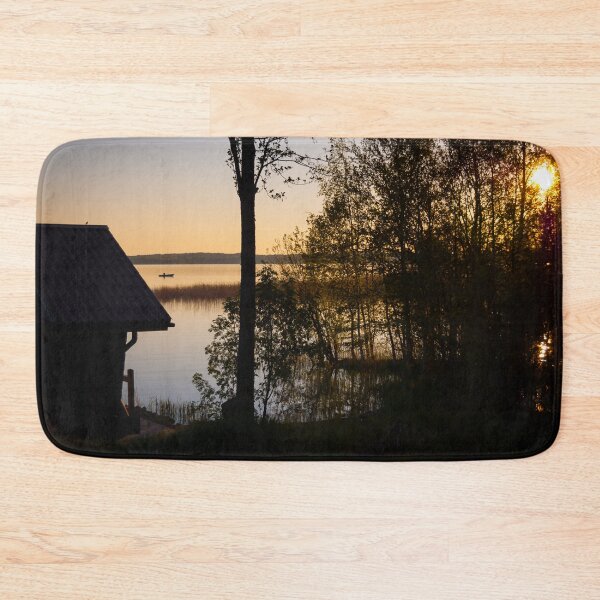 Item preview, Sunset on a Calm Lake designed and sold by iluphoto.