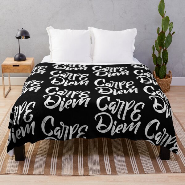 Item preview, Motivational Inspirational and Positive quote - Carpe diem typography text art by Word Fandom - wordfandom designed and sold by Kerry Pritchard.