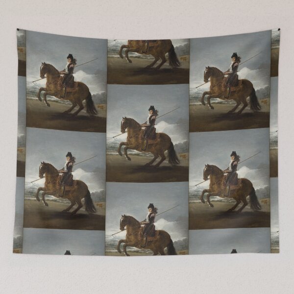 Item preview, Gent on horseback by Francisco de Goya  designed and sold by Vintage Designs +.