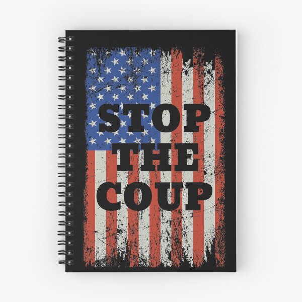 Item preview, Stop The Coup - Political American Flag Patriotic designed and sold by crazycow75.