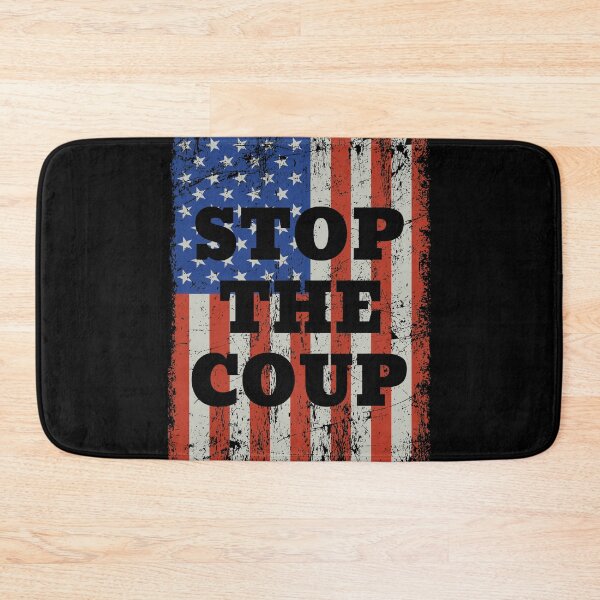 Item preview, Stop The Coup - Political American Flag Patriotic designed and sold by crazycow75.