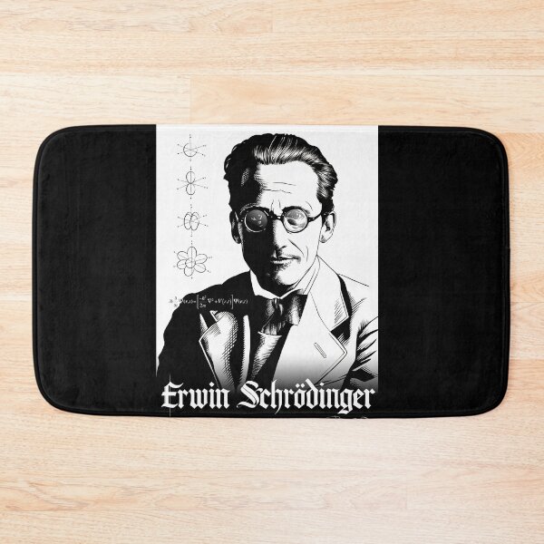 Item preview, Erwin Schrödinger designed and sold by AnglesAndAcid.