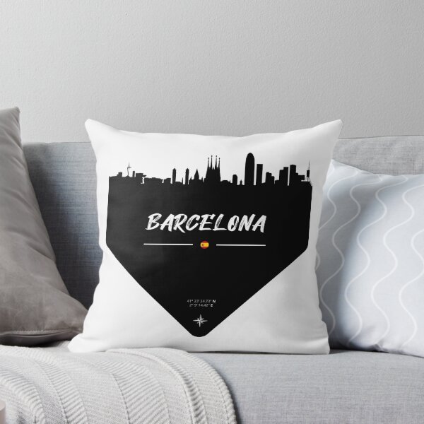 Item preview, Barcelona Spain skyline silhouette designed and sold by HDMI2K.