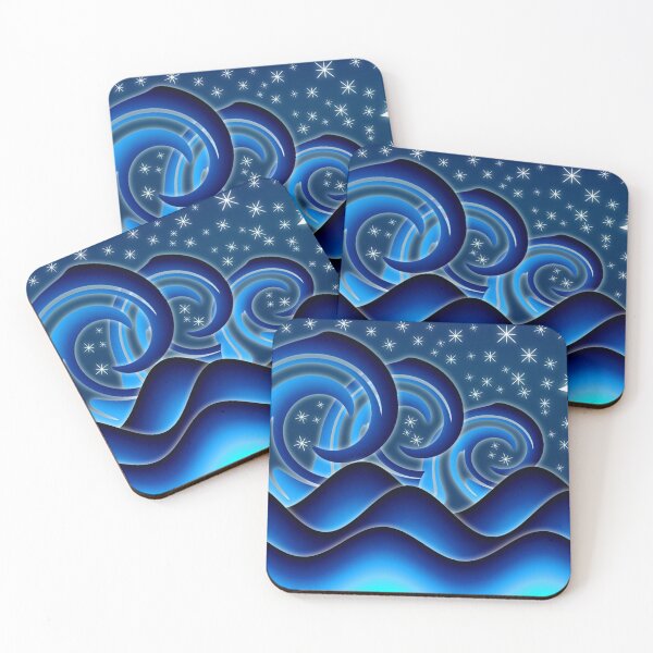 Item preview, Rolling Waves (iphone/iPod/iPad case) designed and sold by ScaleDesigns.