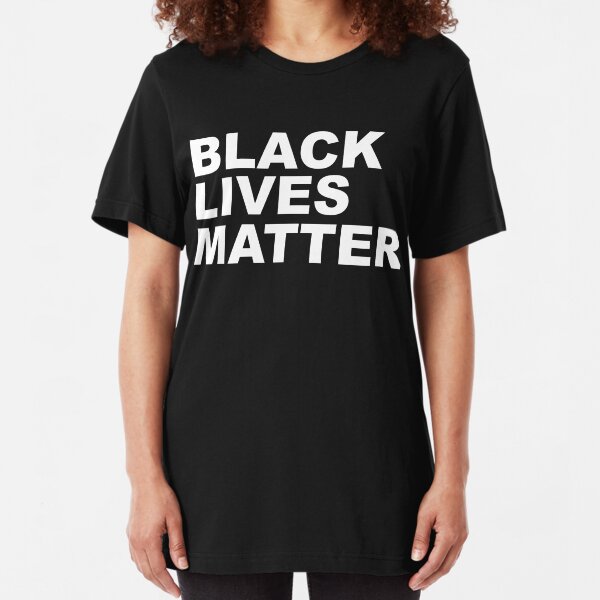 BLACK LIVES MATTER Slim Fit T-Shirt