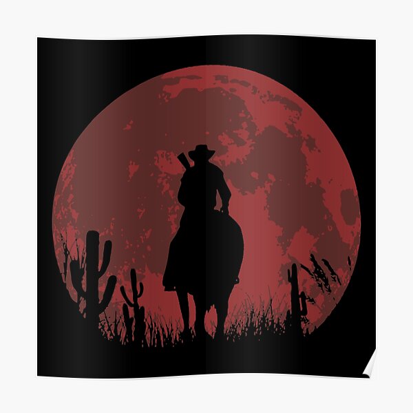 Red Dead 2 Posters Redbubble - cowboy arthur morgan roblox