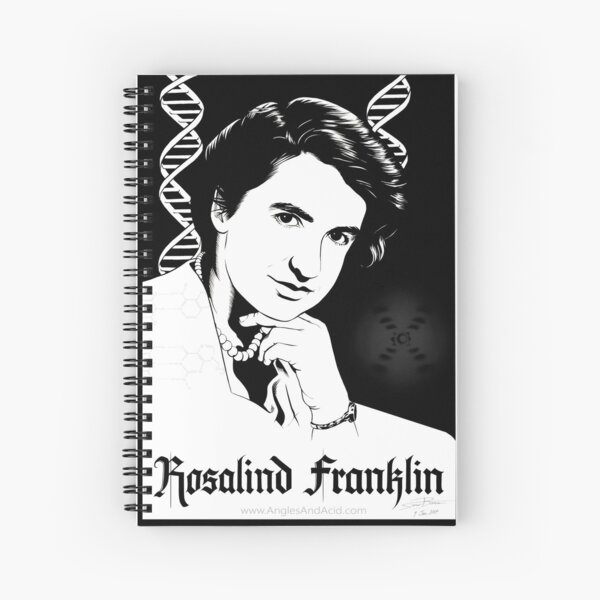 Rosalind Franklin Spiral Notebook