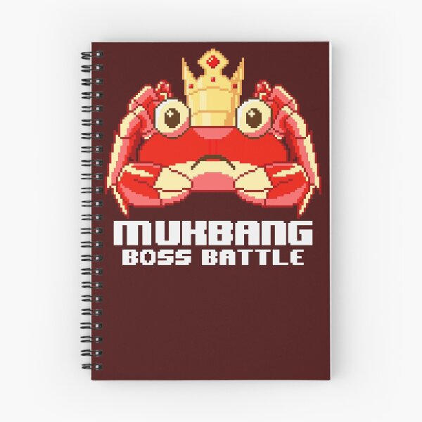 Item preview, MUKBANG - KING CRAB Boss Battle! designed and sold by potluck.