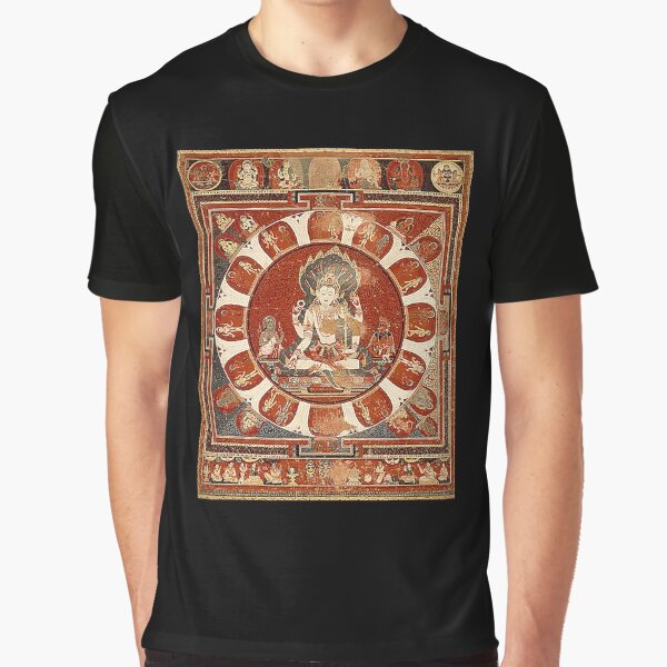 TANTRIC. Elements of Tantrism, Kundalini yoga. Graphic T-Shirt