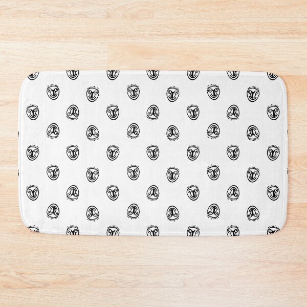 Item preview, Funny Clown Sketchy Drawing Pattern designed and sold by DFLC Prints.