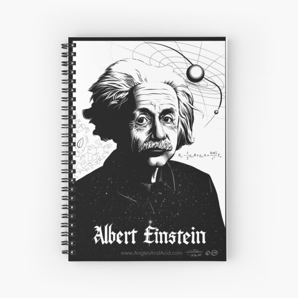 Albert Einstein Spiral Notebook