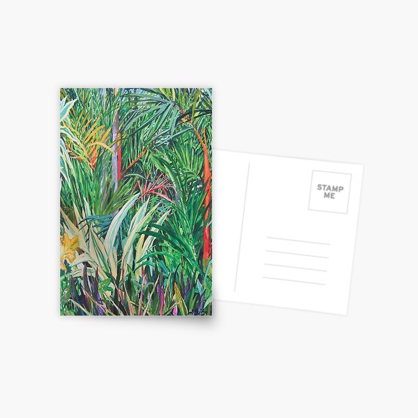 Darwin garden Postcard