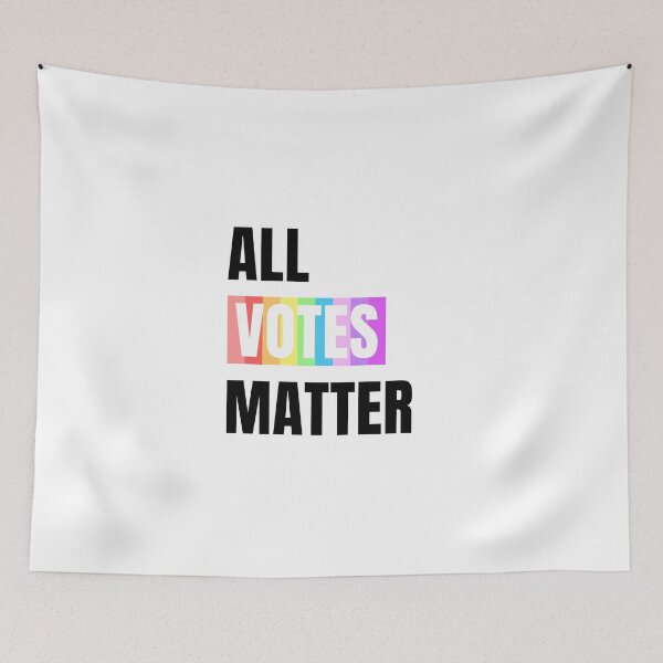 Item preview, All Votes Matter Black designed and sold by felixbunny.