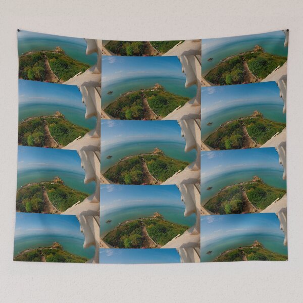 Item preview, View From Christ of Vung Tau designed and sold by Mike Ashley.