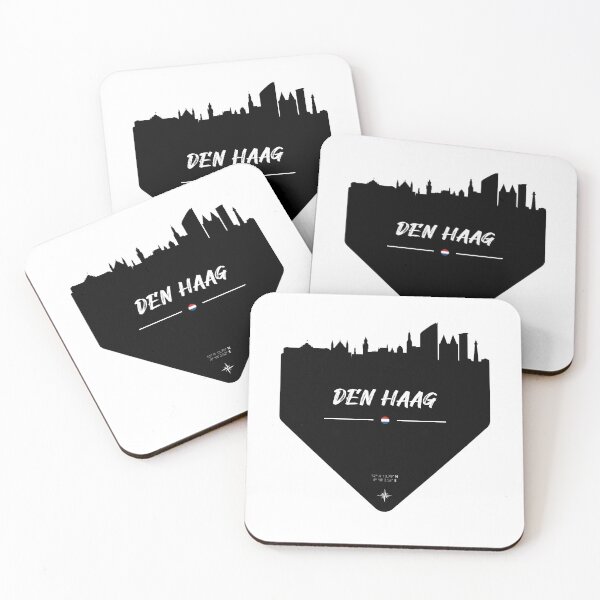Item preview, The Hague Netherlands skyline silhouette designed and sold by HDMI2K.
