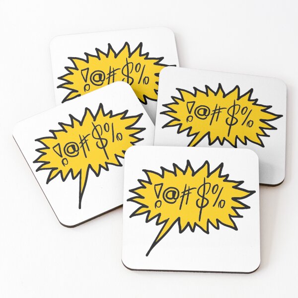 Item preview, Bad Language Speech Bubble Yellow designed and sold by CharlieCreator.