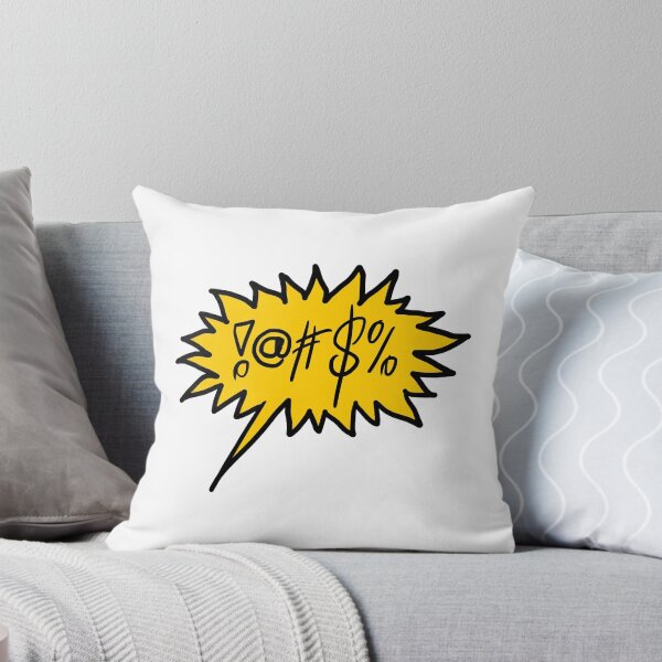 Item preview, Bad Language Speech Bubble Yellow designed and sold by CharlieCreator.