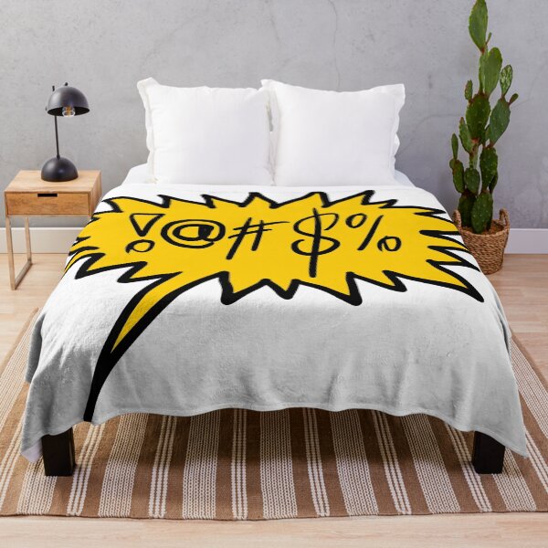 Item preview, Bad Language Speech Bubble Yellow designed and sold by CharlieCreator.