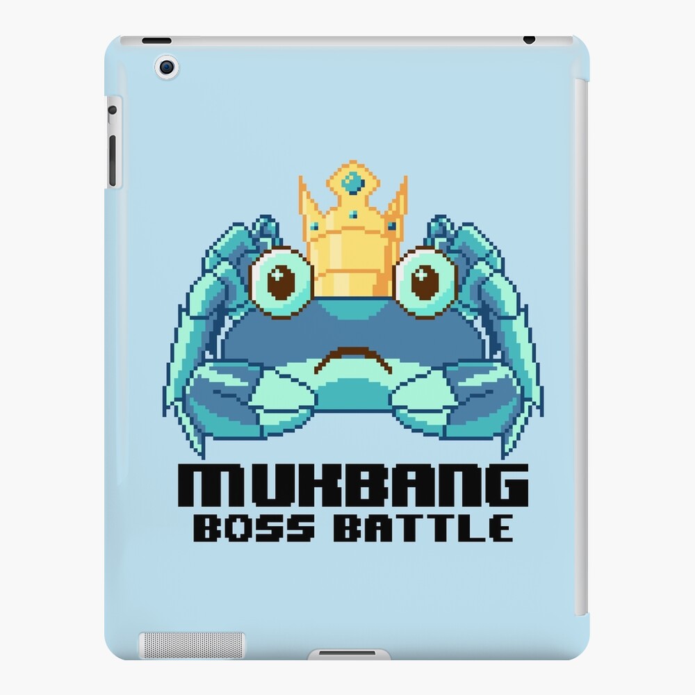 MUKBANG - KING CRAB (BLUE) Boss Battle! iPad Case & Skin