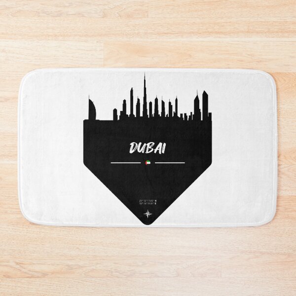 Item preview, Dubai United Arab Emirates skyline silhouette designed and sold by HDMI2K.