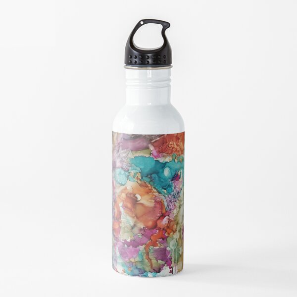 Hallucination in the mountains Water Bottle