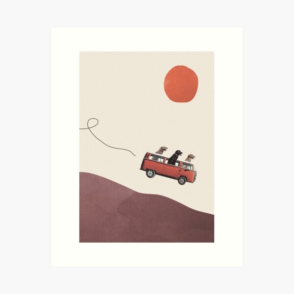Adventure gang Art Print