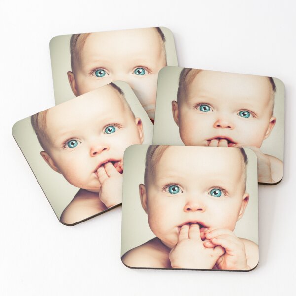 Item preview, Cute blue-eyed  baby  designed and sold by ArtMarie.