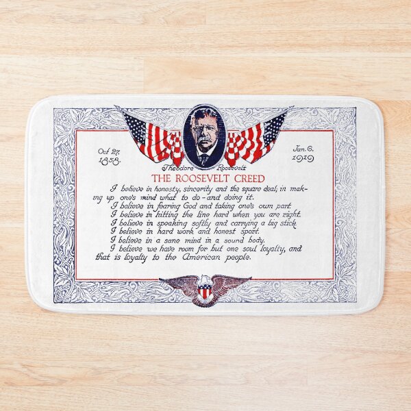 Item preview, The Teddy Roosevelt Creed designed and sold by historicimage.