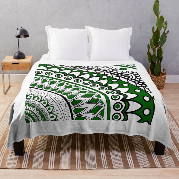 Item preview, Black and Green Mandala designed and sold by thickman14.