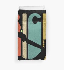 Vintage Rick Sanchez 90s and 80s Style Duvet Cover